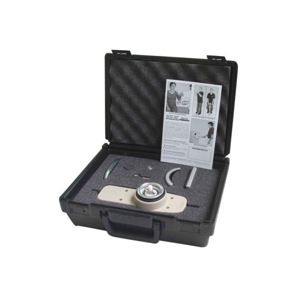 Baseline Analog Gauge Push-Pull Dynamometer, 500 lb. Capacity
